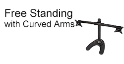 Free Standing with Curved Arms
